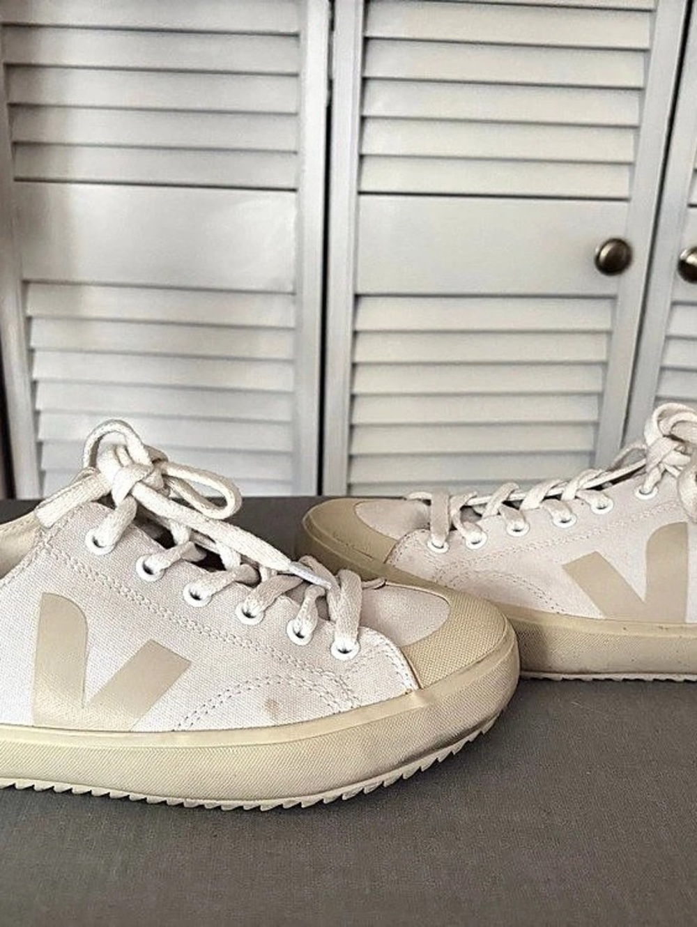 Veja Nova Low Canvas White Pierre Sneakers White US 7